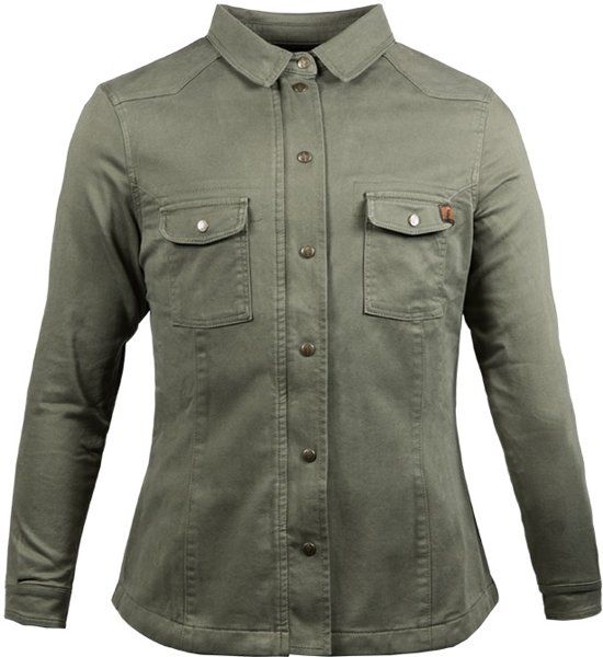 John Doe MOTOSHIRT LADY OLIVE XTM MOTORSHIRT XL