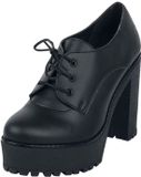 Altercore Trixie Vegan Hoge hak zwart PVC