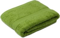 texpot Handtuch Duschtuch Badetuch Uni mit Aufhängung 100% katoen 140 x 70 cm