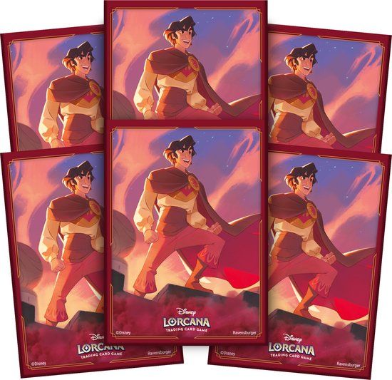 Ravensburger Disney Lorcana TCG - Shimmering Skies - Aladdin 65 Card Sleeves