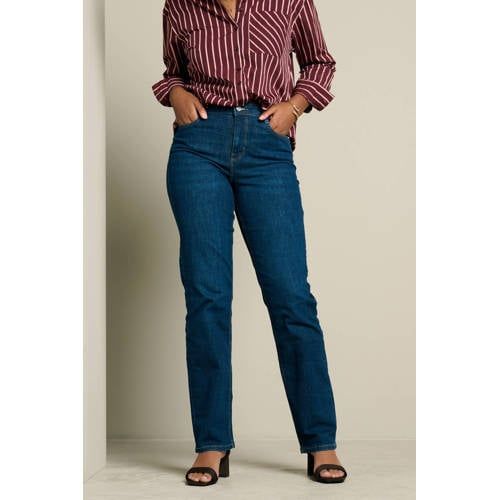 LOLALIZA straight leg jeans - donkerblauw