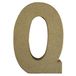 Rayher papier-maché letter Q FSC gerecycled 100%, 15x10,5x3cm