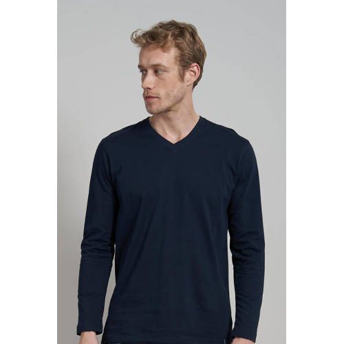 Ceceba +size pyjamatop donkerblauw