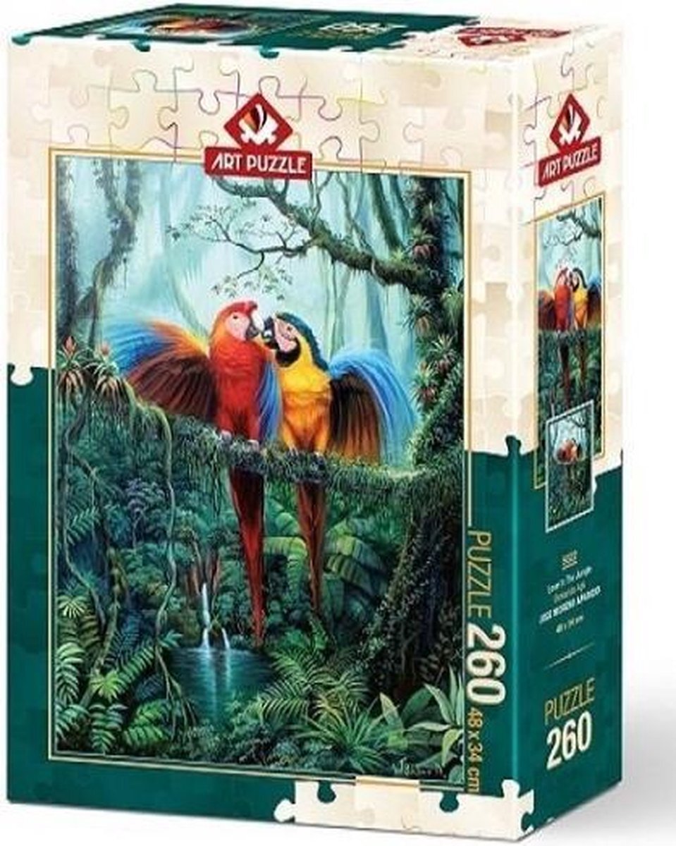 Art Puzzle Love in the Jungle Puzzel 260 Stukjes