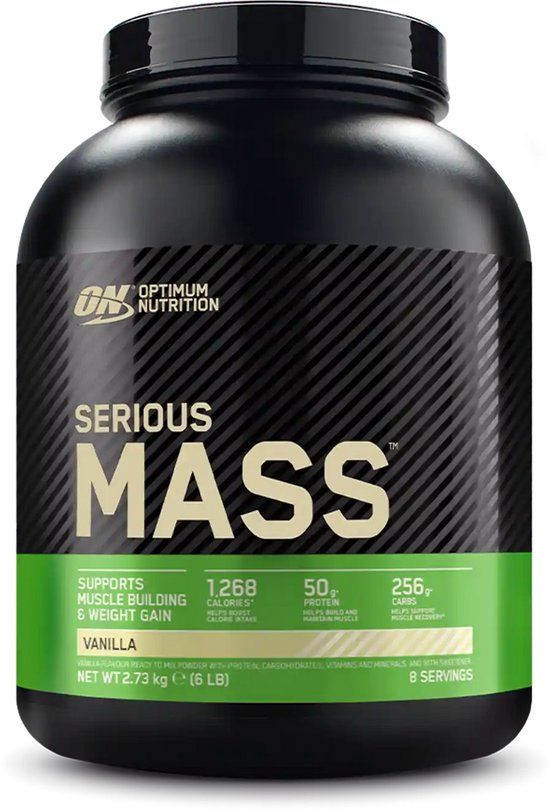 Optimum nutrition em Optimum Nutrition Serious Mass Vanille 2.7 kg