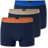 SCHIESSER Heren Short Assorti 17 Effen 3 Stuks XXL