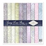 ITD Collection - Scrapbooking pack 12 x 12 inch, scrapbooking papier, decoratief papier, decoupage, kaart maken, papierformaat - 310 x 320 mm (Spring Love Story vol. 2, SLS060)