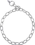 Bonezz K9 Shop Correctieketting korte ovale schakel - RVS - 3mm x 45cm