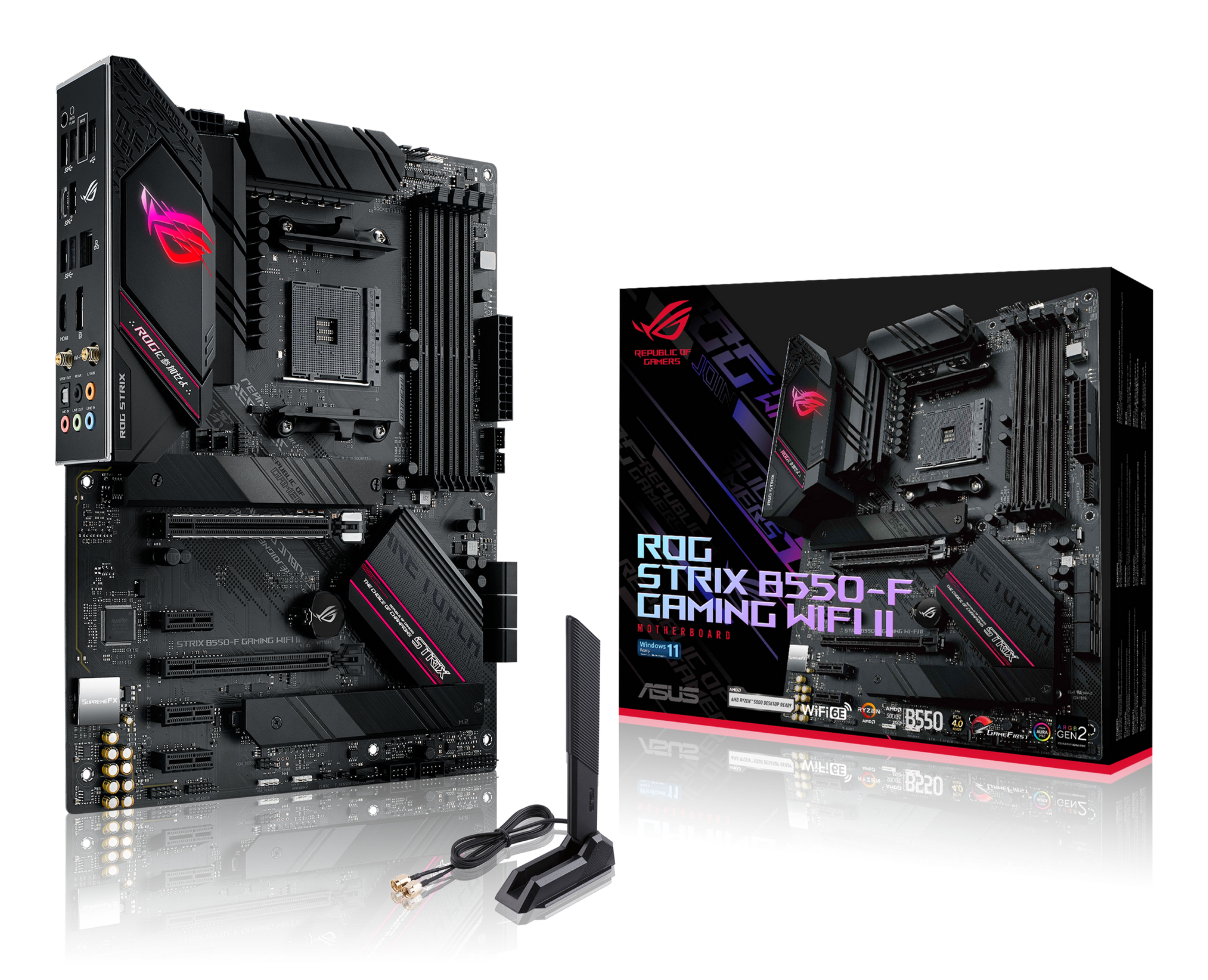 ASUS ROG STRIX B550-F GAMING WIFI II - AMD B550 - Socket AM4 - ATX