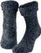 Apollo Kinderen anti-slip korte huissokken/slofsokken navyblauw - Maat 35-38