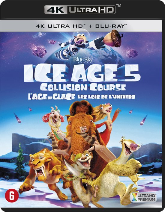 VSN / KOLMIO MEDIA Ice Age Collision Course Blu ray 4 K blu-ray (4K)