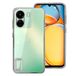 Cool Beschermhoes voor Xiaomi Redmi 13C / 13C 5G / Poco C65, metalen rand (zilver)