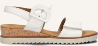 Gabor 752 Sandalen - Met Sleehak - Dames - Wit - Maat 41