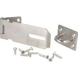 Siso moraillon PADLOCK en acier inoxydable, 107 x 39,6 x 2 mm vis incluses
