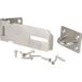 Siso moraillon PADLOCK en acier inoxydable, 107 x 39,6 x 2 mm vis incluses