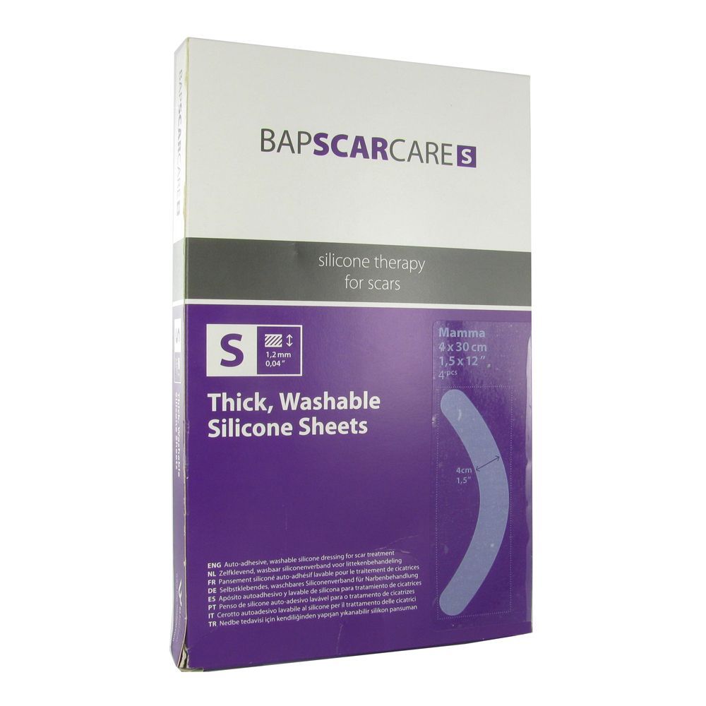 Bap Scar Care S Mamma Wasbaar Litteken Verband - 4 stuks