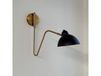 Dyberg Larsen Futura Applique Murale Noir/Laiton