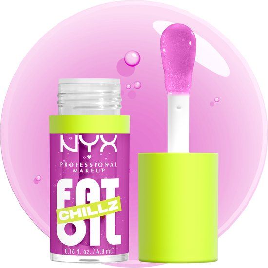 NYX PROFESSIONAL MAKEUP Fat Oil Lip Drip Lip Oil Strawberry Slush