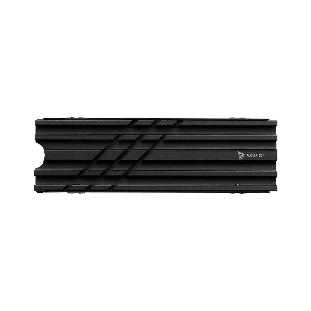 Savio AK-60 M.2 NVMe 2280 SSD Cooler - Black