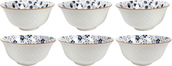 Cookinglife Soepkommen / Kommen Fleuris ø 16 cm - 6 stuks