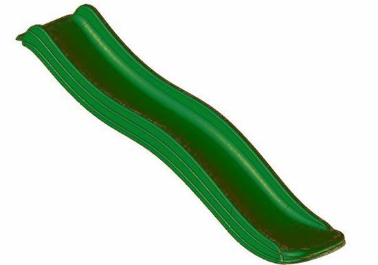 Intergard Glijbaan tuin groen 175cm
