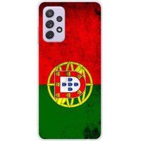 Samsung Galaxy A32 5G Siliconen hoesje Portugese vlag