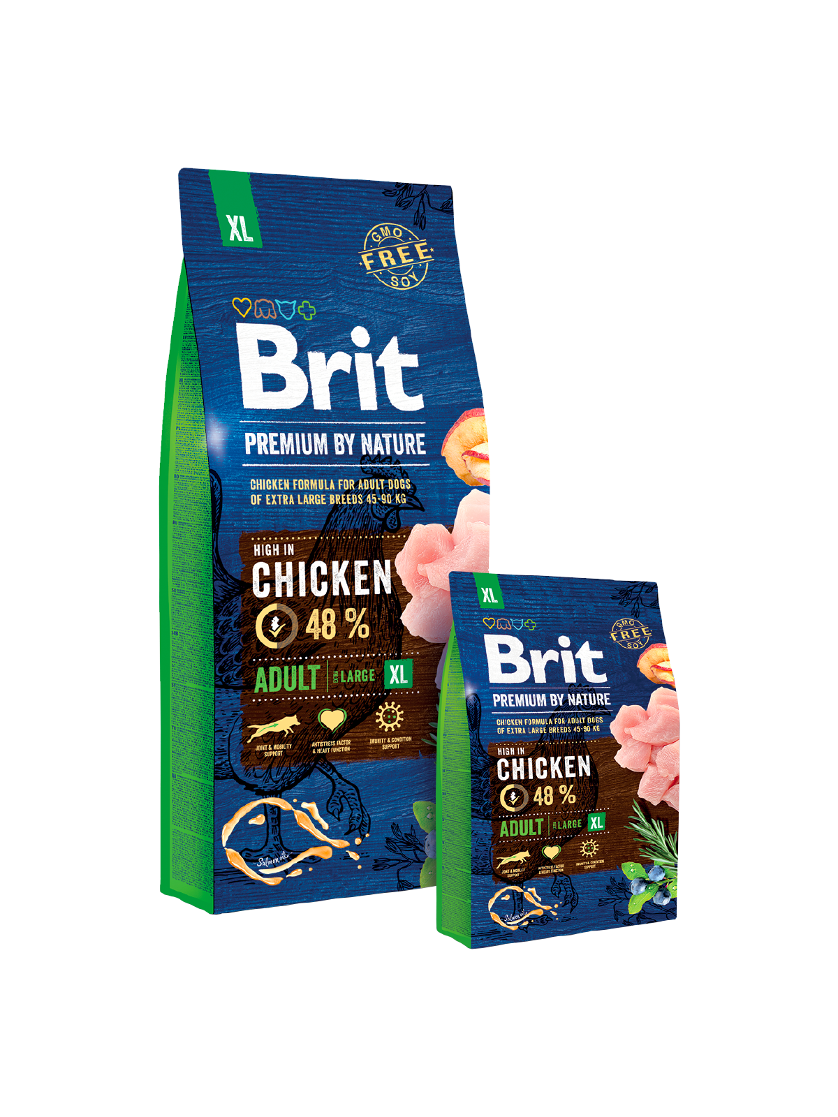 Brit Premium by Nature Adult XL 15kg - 8595602526529