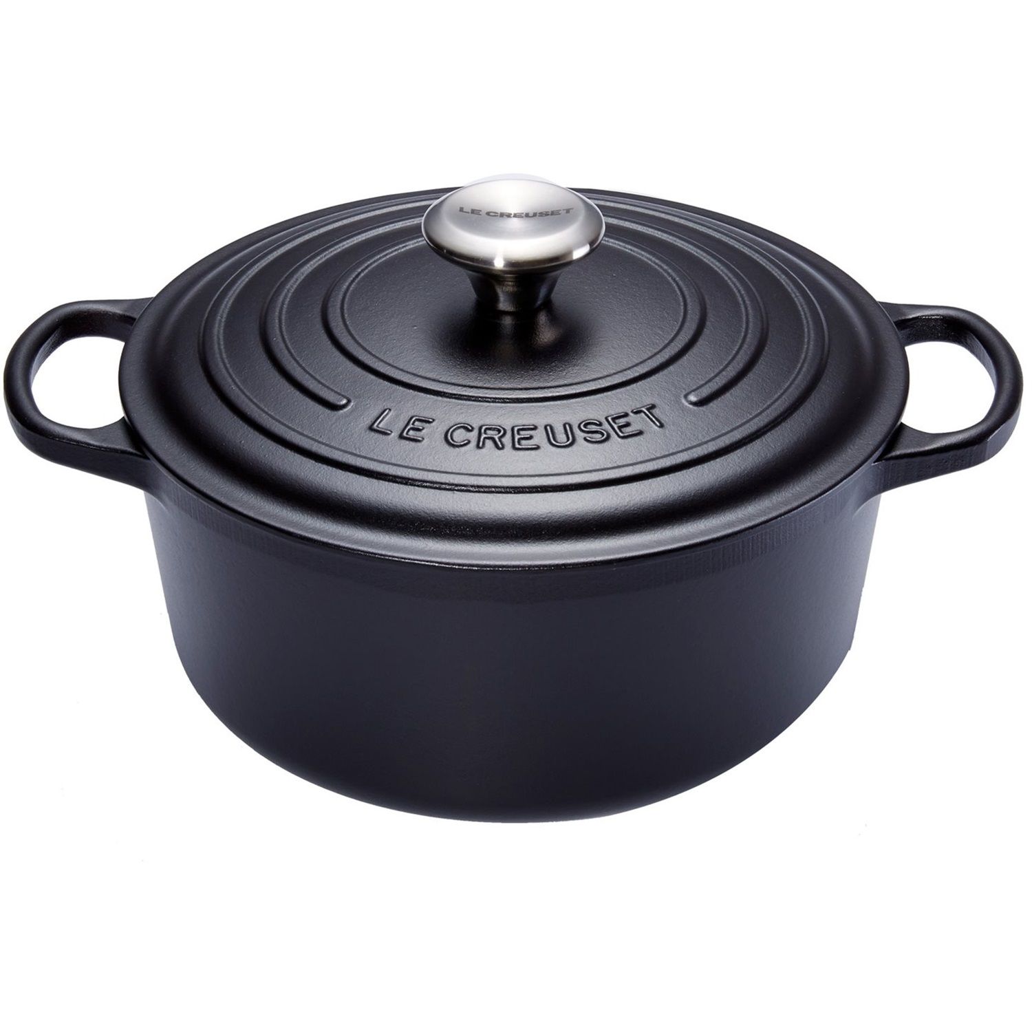 Le Creuset Signature Ronde Braadstoofpan - Ø 34 cm - Zwart
