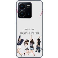 Blackpink Coque Pour Vivo Y35 4G born pink Kpop