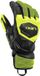 Leki Alpino Wcr Venom Sl 3d Handschoenen Geel, Zwart 8 Mannen
