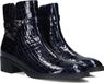 Gabor 512 Enkellaarsjes - Dames - Blauw - Maat 40
