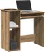 Maison Exclusive - Bureau avec étagères, chêne artisanal, 84x40x78 cm, fibre de bois