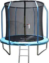 Viking Sports Trampoline - 244 cm - blauw - met veiligheidsnet & ladder - tot 150 kg
