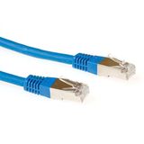 ACT IB5303 LSZH SFTP CAT6A Patchkabel Blauw - 3 meter