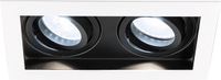 HOFTRONIC Durham Dubbel LED Inbouwspot Vierkant Wit