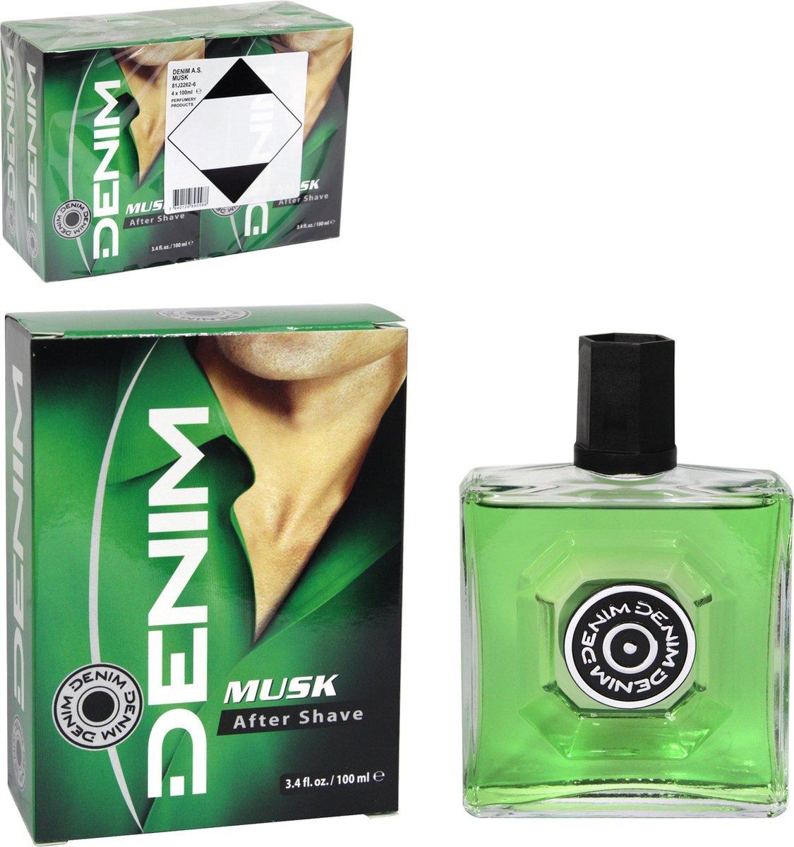 Denim Musk After Shave - Voordeelverpakking 6 x 100 ml