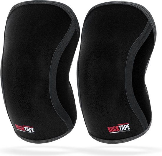 Rocktape Assassins Zwart 7mm Knie Mouwen - Maat S