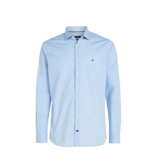 Tommy Hilfiger CORE CL FLEX POPLIN Slim Fit Shirt - Light Blue