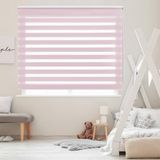 Blindecor Lira dubbellaags rolgordijn, nacht en dag, roze, 120x180 cm