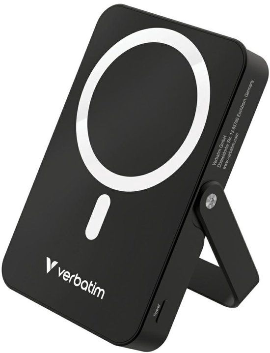 Verbatim Charge'n'Go Serie - Powerbank - Magnetisch - Draadloos - 10000mAh