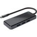 APM, 570349, USB-C-hub 6 poorten, 3 x USB-C, 3 x USB-A, USB 3.0, 5 Gbit/s, grijs
