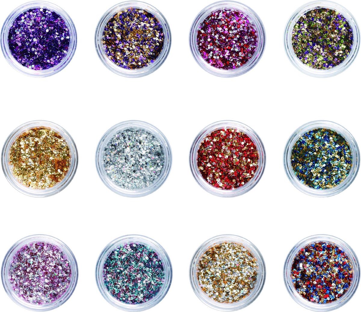 Sibel Nails Art Glitter Nail Art Blingbling 12x1gr Ref.61020 92 12gr