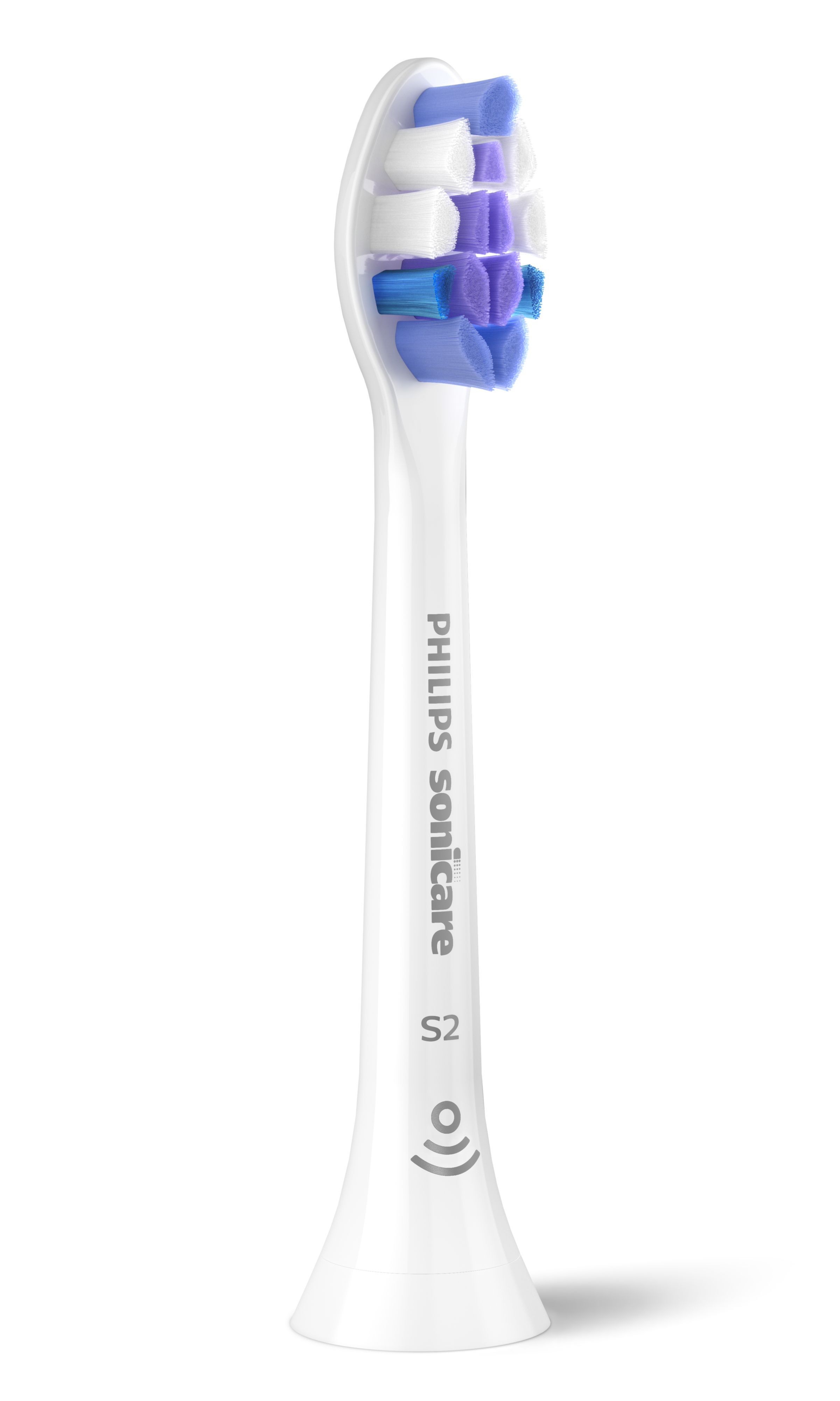 Philips Sonicare Optimal Sensitive S2 Opzetborstels - 8 stuks - Wit - HX6058/87