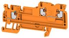 Weidmüller 2579570000 Klem voor initiator en actuator 3,50 mm Klem met Push-In-aansluiting Oranje 100 stuk(s)