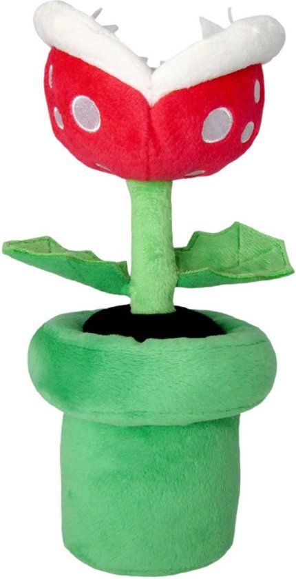 Little Buddy Toys Super Mario - Piranha Plant Knuffel 23 cm