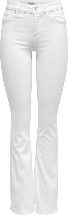 ONLY ONLBLUSH MID FLARED DNM REA0730 NOOS Women's Jeans - White - W32/L32