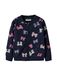 NAME IT Sweatvest 'NMFOlinias' crème / navy / lichtblauw / lichtroze
