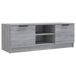 Sonoma Eikenkleurig meuble TV 102x35x36,5 cm Bois traité Gris