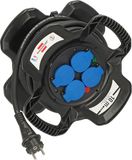Brennenstuhl Compacte kabelhaspel X-GUM 4 stopcontacten (10 m H07RN-F 3G2,5)