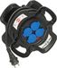 Brennenstuhl Compacte kabelhaspel X-GUM 4 stopcontacten (10 m H07RN-F 3G2,5)